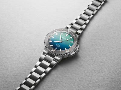 Oris限量表呈现大堡礁梦幻蓝　西瓜红与绿变潜水表主色好活泼