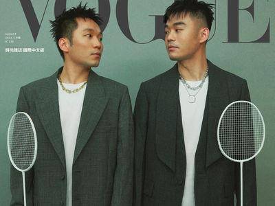 王齐麟、李洋登VOGUE脱下球衣换西装造型帅翻!曝18岁深刻印象