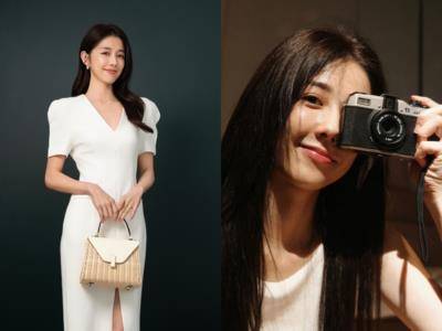 邵雨薇“偶尔”逼人帮拍美照　带VALEXTRA编织包出门配3台相机