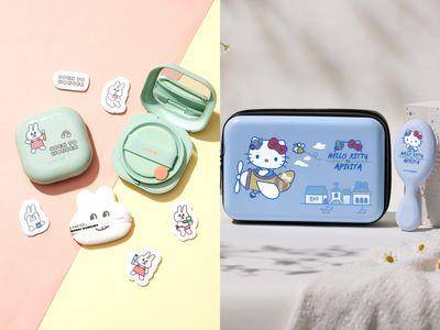 超大颗“兔兔棉花粉扑”只送不卖！Hello Kitty硬壳旅行包装满面膜超实用