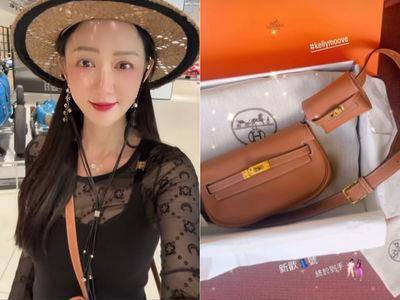 陈乔恩与孙芸芸撞爱马仕包　俏皮设计拍卖价近40万