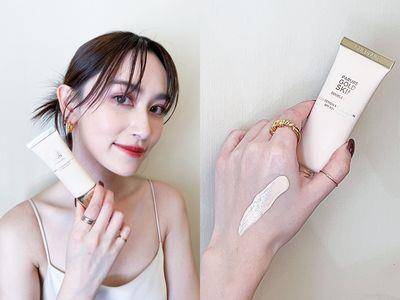 试开箱／没有上粉却很有提亮感！日妞都用妆前乳打造好气色