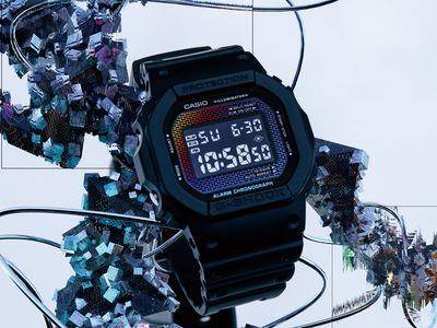 G-SHOCK砖墙表盘藏深意　染上彩虹色调炫目