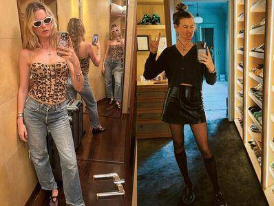 魔力红主唱的超模娇妻贝哈蒂私服很有型　6单品特爱豹纹、丝巾上衣