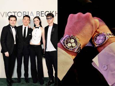 贝克汉3子狂爱百万名表　专戴劳力士、“表王”