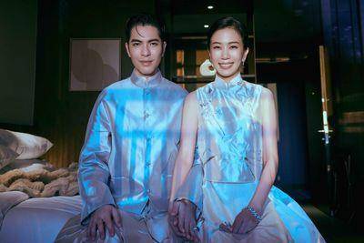 萧敬腾、Summer礼服“喜鹊刺绣”藏寓意　象征坚定不移的爱情