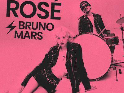 Rosé与火星人布鲁诺神曲好洗脑　一起穿帅皮衣摇头跳舞太可爱