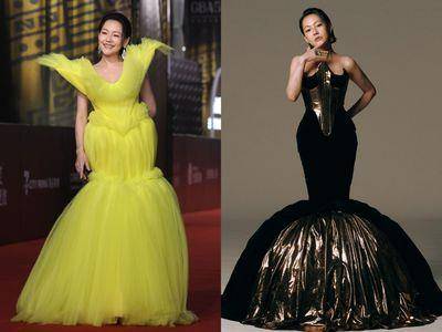 小S红毯当《芝麻街》大鸟、典礼变乌苏拉　1300万珠宝上身超华丽