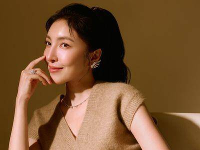 杨谨华感情事业两得意　百万美钻上身闪耀幸福光