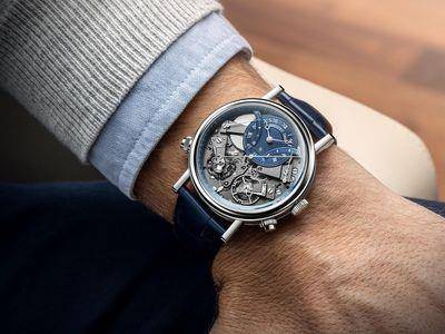 宝玑计时码表完美对称布局　机芯即面盘太吸睛