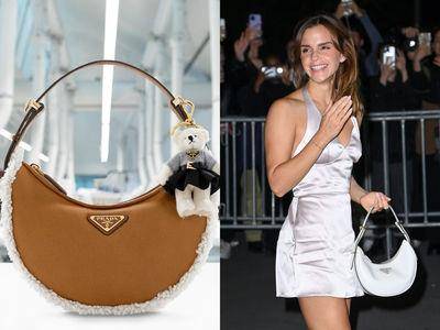 说流行／Prada大势半月包Arqué换上麂皮与剪羊毛！揭秘幕后制作过程