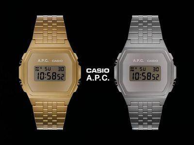 CASIO复古表融入法式时尚　极简金、银表5,000元内入手