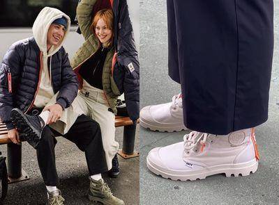 寒流下雨必备长版羽绒外套、绒毛雪靴　法国双品牌联名保暖系列超夯