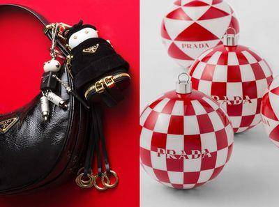 PRADA机器人、毛绒小熊吊饰可爱到顶　1.7万玻璃圣诞球很抢手