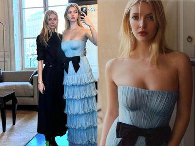 葛妮丝派特洛千金承袭高颜值 登巴黎名媛舞会惊艳全场