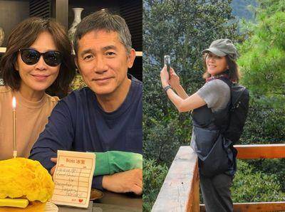 刘嘉玲59岁生日甜蜜合体梁朝伟！状态绝佳4个保养心法“保持积极乐观”