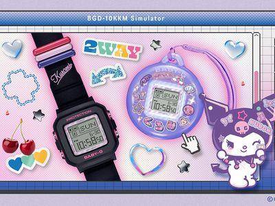 酷洛米表一物两用太烧　BABY-G送吊饰壳、贴纸创造专属风格