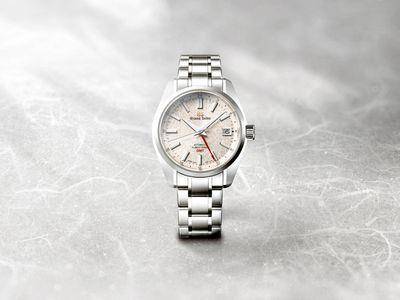 Grand Seiko和纸纹路面盘细腻优雅　配GMT红指针吸睛