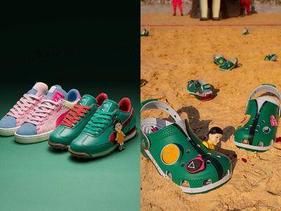 《鱿鱼游戏2》联名Crocs“经典制服”变拖鞋!Puma把木头人娃娃挂上脚