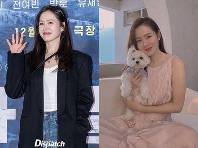 盘点孙艺真的温柔系发型！现身力挺玄彬新片的柔顺黑长发引讨论