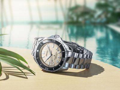 Seiko潜水表配正装没有违和感　波纹面盘、多边形表圈活泼又优雅