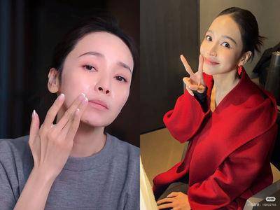 48岁侯佩岑素颜分享“妈系保养法” 网友赞:肤质状态太好了