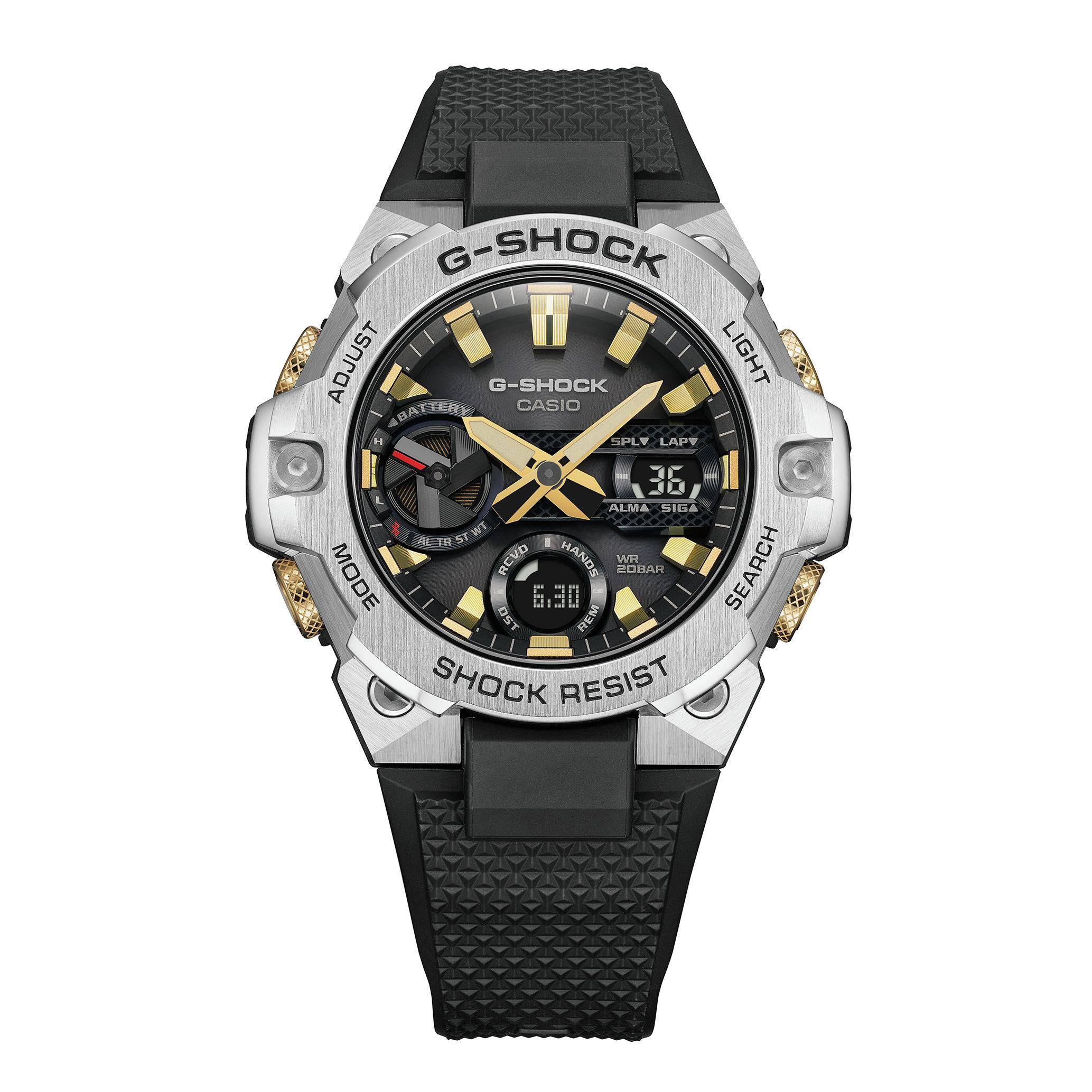G-SHOCK蛇年表霸气但纤薄好戴　蛇麟纹跃上按钮、表带扣环与面盘 最新资讯 图2张