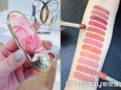最时尚的细管丝绒唇膏超持色！樱花限定水彩风唇膏盒美爆