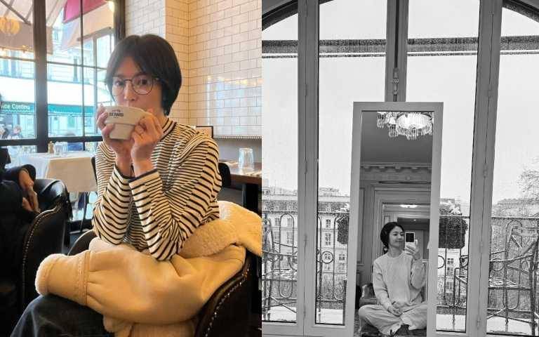 宋慧乔最新“漫画感小男孩头”曝光　萌翻天超减龄有如18岁美少年 最新资讯 图3张