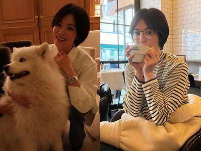 宋慧乔最新“漫画感小男孩头”曝光　萌翻天超减龄有如18岁美少年