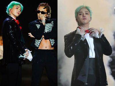 GD换薄荷绿短发太帅了！出发前早就偷偷预告　小心机竟然藏在穿搭里