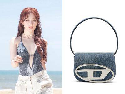 舒华性感演绎DIESEL!早春爆款“1DR”丹宁迷你包、辣妹镂空装必收
