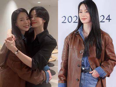 林智妍探班宋慧乔玩爱的抱抱!脸贴脸超亲密 粉丝狂呼:涎镇啊~