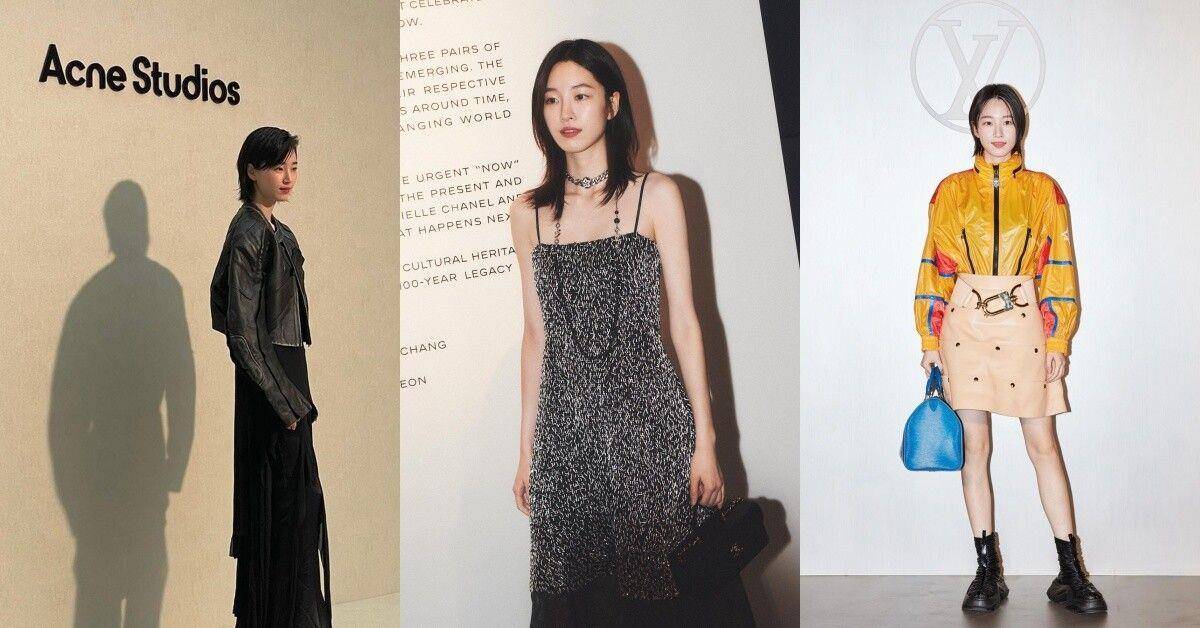 《鱿鱼游戏2》短发帅妹元志安新晋LV宠儿　戏外5大魅力让人沦陷 名人名流 图4张