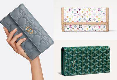 10款精品老花长夹推荐！LV联名村上隆、Goyard老花　新年换新夹刚刚好