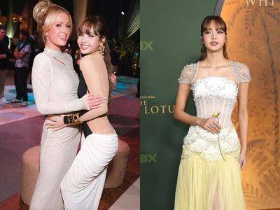 Lisa超仙渐层礼服亮相《白莲花》首映美翻！再换火辣裸肤裙窈窕曲线曝光