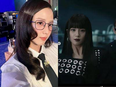 Jisoo新歌造型变性感特务！齐浏海搭暗黑妆容、换上白衬衫又超甜美