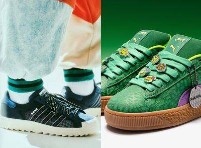 全新联名爆话题球鞋搜出来　adidas再度携手陈冠希、PUMA推忍者龟系列