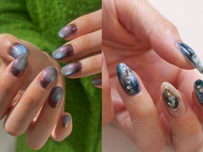 2025美甲推荐神秘又特别的“银河系美甲”　把整个宇宙放在指尖