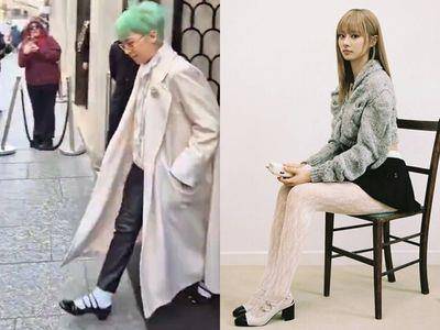 GD巴黎街拍脚上穿女鞋！法国老牌经典三线玛莉珍　Twice子瑜也穿过