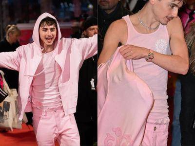 “甜茶”粉红装被评“青少年”　露卡地亚粉红表泄巨星身分