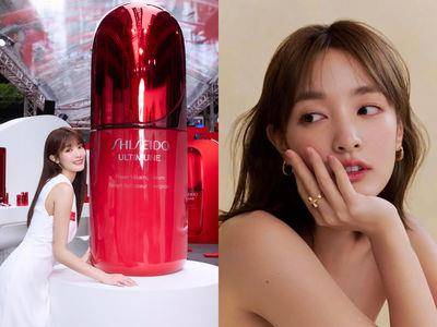 王净自曝“很久没长粉刺了”　保养品会和男友交换用