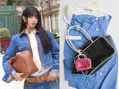 包开箱／Minnie示范Miu Miu保龄球包！全新撞色“Beau”2种尺寸都可爱