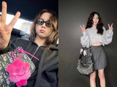 Jisoo舍Hello Kitty改挂灰尘娃娃　新专辑周边小物超萌