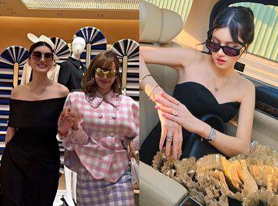 和Lisa一起血拼的泰国名媛是谁？自创流行语“Thank you kateyki”连GD都讲