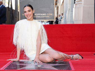 盖儿加朵星光大道留名可爱4千金见证　流苏装加身衬巨星气势