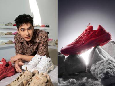 曾敬骅想穿大红色越野鞋！鬼冢虎高性能系列来了　户外活动也能很潮