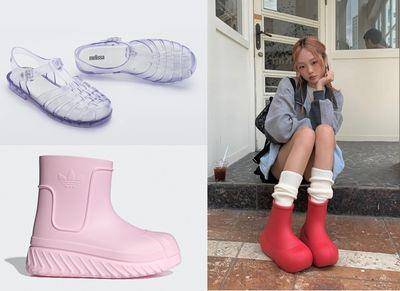9款平价雨鞋推荐！果冻凉鞋Lisa也穿过、韩国小众品牌必收藏