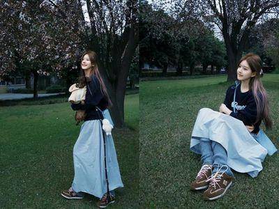 赵露思梦幻新发色“撞树”美成仙!粉红挑染超显白 怕漂先改变妆容