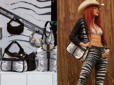 LeSportsac x Roberto Cavalli话题联名开卖!斑马纹轻量款、空气包必收